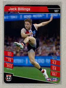 #187 Jack Billings - St Kilda Saints - AFL Common - 2022 AFL Team Coach