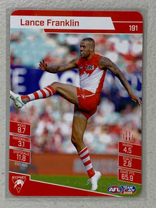#191 Lance Franklin - Sydney Swans - AFL Common - 2022 AFL Team Coach