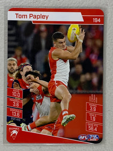 #194 Tom Papley - Sydney Swans - AFL Common - 2022 AFL Team Coach