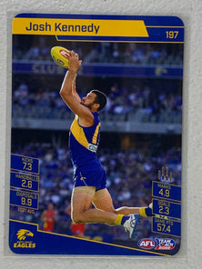 #197 Josh Kennedy - West Coast Eagles - AFL Common - 2022 AFL Team Coach