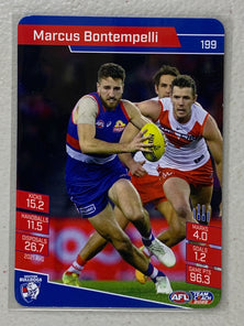 #199 Marcus Bontempelli - Western Bulldogs - AFL Common - 2022 AFL Team Coach