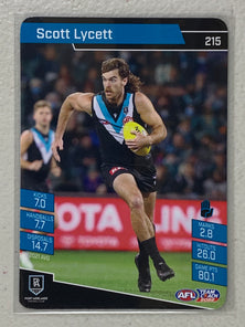 #215 Scott Lycett - Port Adelaide Power - AFL Common - 2022 AFL Team Coach