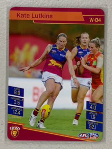 #W-04 Kate Lutkins - Brisbane Lions - AFLW Common - 2022 AFL Team Coach