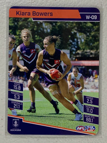#W-09 Kiara Bowers - Fremantle Dockers - AFLW Common - 2022 AFL Team Coach