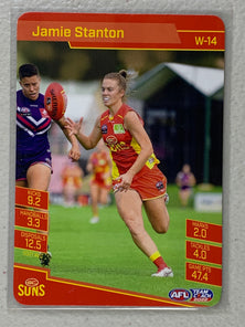 #W-14 Jamie Stanton - Gold Coast Suns - AFLW Common - 2022 AFL Team Coach