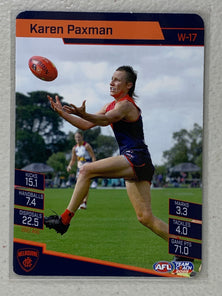 #W-17 Karen Paxman - Melbourne Demons - AFLW Common - 2022 AFL Team Coach