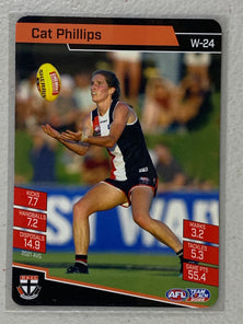 #W-24 Cat Phillips - St Kilda Saints - AFLW Common - 2022 AFL Team Coach
