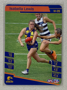 #W-26 Isabella Lewis - West Coast Eagles - AFLW Common - 2022 AFL Team Coach
