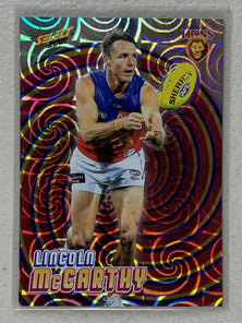 #HF013 Lincoln McCarthy - Brisbane Lions - Holographic Foil - 2021 AFL Footy Stars