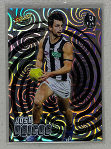 #HF026 Josh Daicos - Collingwood Magpies - Holographic Foil - 2021 AFL Footy Stars