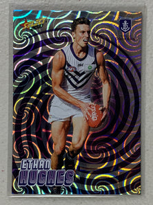 #HF045 Ethan Hughes - Fremantle Dockers - Holographic Foil - 2021 AFL Footy Stars