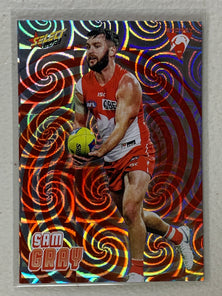 #HF123 Sam Gray - Sydney Swans - Holographic Foil - 2021 AFL Footy Stars