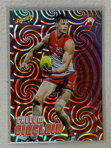 #HF128 Callum Sinclair - Sydney Swans - Holographic Foil - 2021 AFL Footy Stars