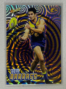 #HF131 Tom Barrass - West Coast Eagles - Holographic Foil - 2021 AFL Footy Stars