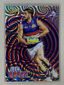 #HF137 Josh Bruce - Western Bulldogs - Holographic Foil - 2021 AFL Footy Stars