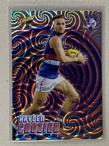 #HF138 Hayden Crozier - Western Bulldogs - Holographic Foil - 2021 AFL Footy Stars