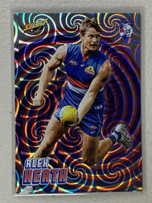 #HF140 Alex Keath - Western Bulldogs - Holographic Foil - 2021 AFL Footy Stars