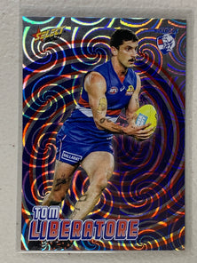 #HF141 Tom Liberatore - Western Bulldogs - Holographic Foil - 2021 AFL Footy Stars