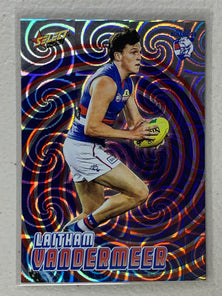 #HF143 Laitham Vandermeer - Western Bulldogs - Holographic Foil - 2021 AFL Footy Stars