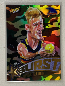 #SBC003 Rory Laird - Adelaide Crows - Starburst Caricature Camo - 2021 AFL Footy Stars