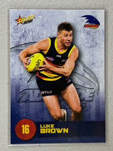 #002 Luke Brown - Adelaide Crows - AFL Common - 2021 AFL Footy Stars