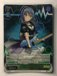 "Exciting Performance" LOCK - BD/WE32-E13S SR - Weiss Schwarz BanG Dream! Premium Booster