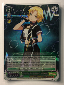 "Exciting Performance" MASKING - BD/WE32-E18S SR - Weiss Schwarz BanG Dream! Premium Booster
