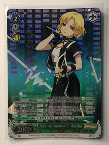 "Exciting Performance" MASKING - BD/WE32-E18BDR BDR - Weiss Schwarz BanG Dream! Premium Booster