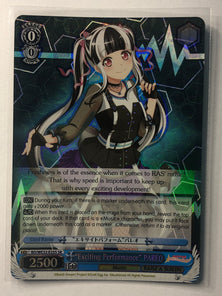 "Exciting Performance" PAREO - BD/WE32-E25S SR - Weiss Schwarz BanG Dream! Premium Booster