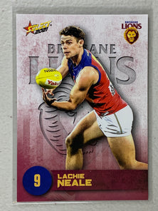 #018 Lachie Neale - Brisbane Lions - AFL Common - 2021 AFL Footy Stars