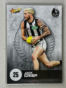 #033 Jack Crisp - Collingwood Magpies - AFL Common - 2021 AFL Footy Stars