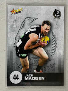 #037 Jack Madgen - Collingwood Magpies - AFL Common - 2021 AFL Footy Stars