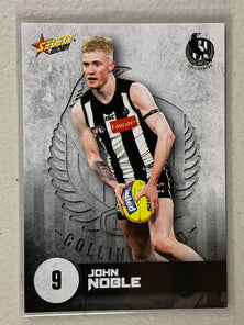 #039 John Noble - Collingwood Magpies - AFL Common - 2021 AFL Footy Stars