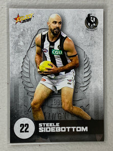 #041 Steele Sidebottom - Collingwood Magpies - AFL Common - 2021 AFL Footy Stars