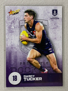 #059 Darcy Tucker - Fremantle Dockers - AFL Common - 2021 AFL Footy Stars