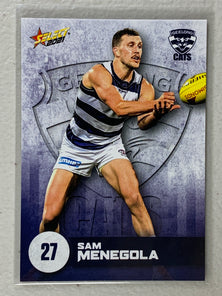 #066 Sam Menegola - Geelong Cats - AFL Common - 2021 AFL Footy Stars