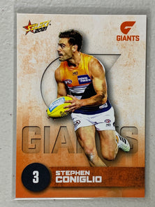 #072 Stephen Coniglio - GWS Giants - AFL Common - 2021 AFL Footy Stars