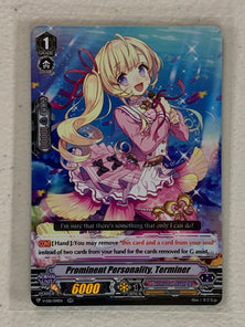 Prominent Personality, Terminer V-EB11/019EN - Cardfight Vanguard Crystal Melody