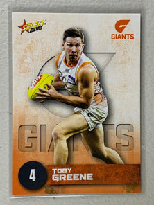 #073 Toby Greene - GWS Giants - AFL Common - 2021 AFL Footy Stars