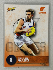 #080 Callan Ward - GWS Giants - AFL Common - 2021 AFL Footy Stars