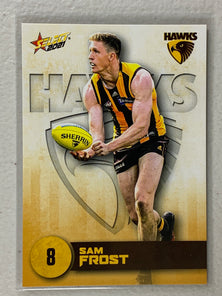 #093 Sam Frost - Hawthorn Hawks - AFL Common - 2021 AFL Footy Stars