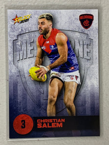 #110 Christian Salem - Melbourne Demons - AFL Common - 2021 AFL Footy Stars