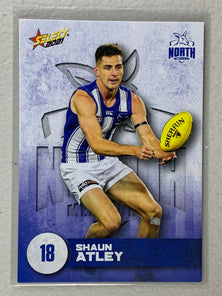 #112 Shaun Atley - North Melbourne Kangaroos - AFL Common - 2021 AFL Footy Stars