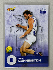 #113 Ben Cunnington - North Melbourne Kangaroos - AFL Common - 2021 AFL Footy Stars