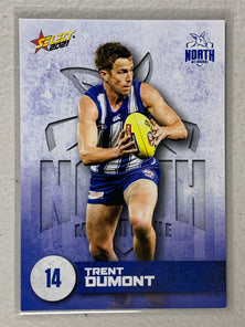 #115 Trent Dumont - North Melbourne Kangaroos - AFL Common - 2021 AFL Footy Stars