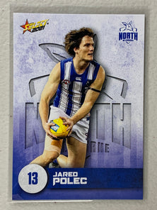 #116 Jared Polec - North Melbourne Kangaroos - AFL Common - 2021 AFL Footy Stars