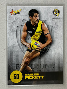 #138 Marlion Pickett - Richmond Tigers - AFL Common - 2021 AFL Footy Stars