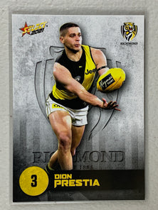 #139 Dion Prestia - Richmond Tigers - AFL Common - 2021 AFL Footy Stars