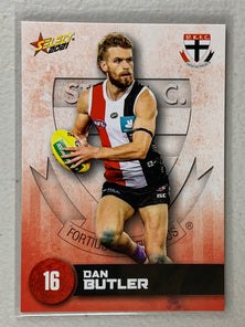 #143 Dan Butler - St Kilda Saints - AFL Common - 2021 AFL Footy Stars