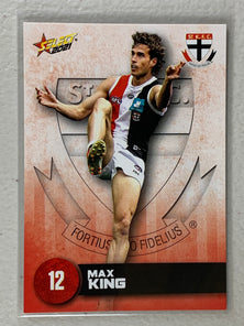 #148 Max King - St Kilda Saints - AFL Common - 2021 AFL Footy Stars